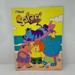 1989 Mead Safari Party duotang